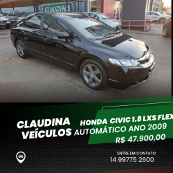 HONDA Civic 1.8 16V 4P FLEX LXS AUTOMTICO