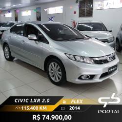 HONDA Civic 2.0 16V 4P FLEX LXR AUTOMTICO