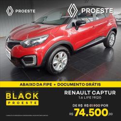 RENAULT Captur 1.6 16V 4P FLEX SCE LIFE X-TRONIC CVT