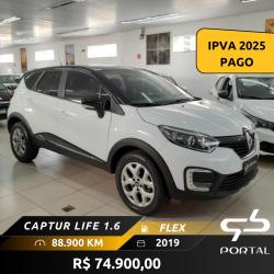 RENAULT Captur 1.6 16V 4P FLEX SCE LIFE X-TRONIC CVT