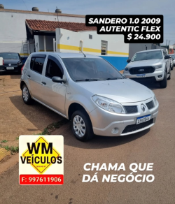 RENAULT Sandero 1.0 16V 4P FLEX AUTHENTIQUE
