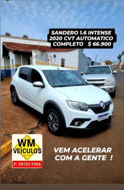 RENAULT Sandero 1.6 16V 4P FLEX SCE INTENSE X-TRONC AUTOMTICO CVT