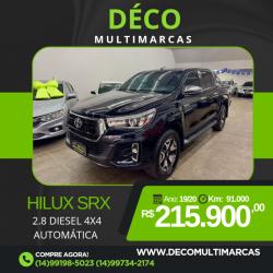 TOYOTA Hilux Caminhonete 2.8 16V SRX 4X4 TURBO DIESEL CABINE DUPLA AUTOMTICO