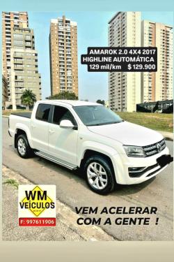 VOLKSWAGEN Amarok 2.0 16V 4X4 CABINE DUPLA HIGHLINE TURBO INTERCOOLER AUTOMTICO