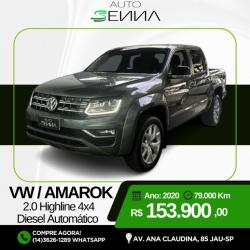 VOLKSWAGEN Amarok 2.0 16V 4X4 CABINE DUPLA HIGHLINE TURBO INTERCOOLER AUTOMTICO