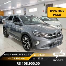 VOLKSWAGEN Nivus 1.0 4P FLEX 200 TSI HIGHLINE TURBO AUTOMTICO