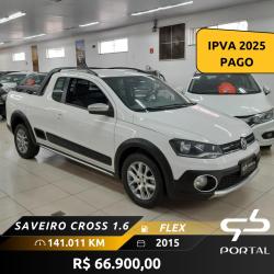 VOLKSWAGEN Saveiro 1.6 16V G6 CROSS CABINE ESTENDIDA FLEX