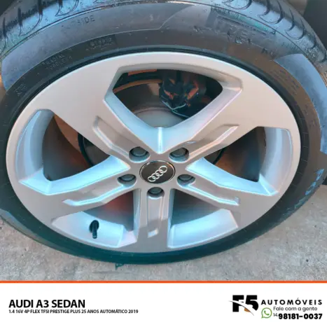 AUDI A3 Sedan 1.4 16V 4P FLEX TFSI PRESTIGE PLUS 25 ANOS AUTOM�TICO, Foto 13