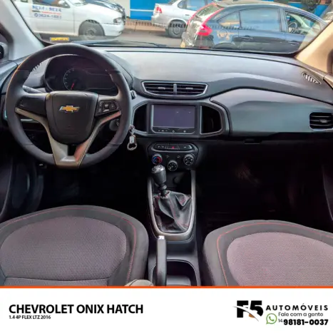CHEVROLET Onix Hatch 1.4 4P FLEX LTZ, Foto 8 CHEVROLET Onix Hatch 1.4 4P FLEX LTZ, Foto 8