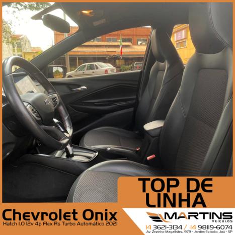 CHEVROLET Onix Hatch 1.0 12V 4P FLEX RS TURBO AUTOMTICO, Foto 4