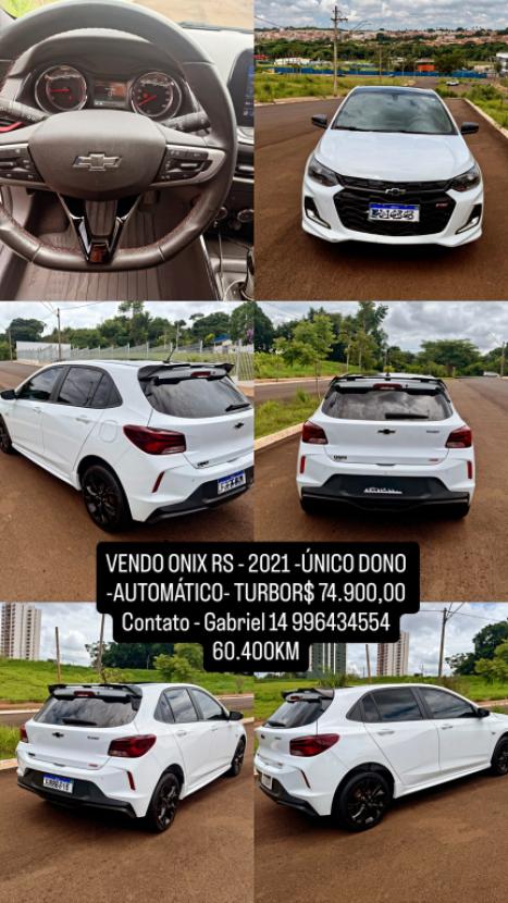 CHEVROLET Onix Hatch 1.0 12V 4P FLEX RS TURBO AUTOM�TICO, Foto 2