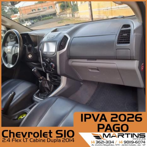 CHEVROLET S10 2.4 FLEX LT CABINE DUPLA, Foto 2