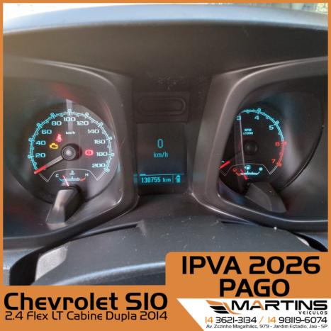 CHEVROLET S10 2.4 FLEX LT CABINE DUPLA, Foto 3