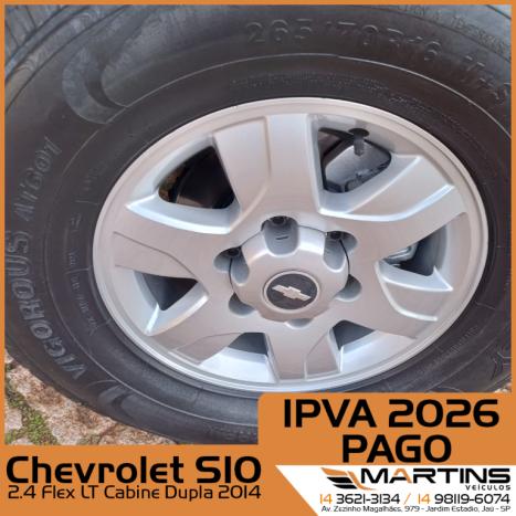CHEVROLET S10 2.4 FLEX LT CABINE DUPLA, Foto 5