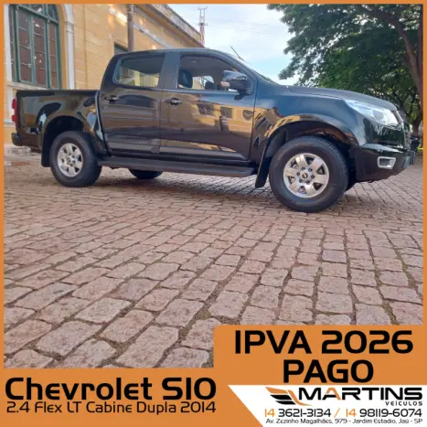 CHEVROLET S10 2.4 FLEX LT CABINE DUPLA, Foto 10