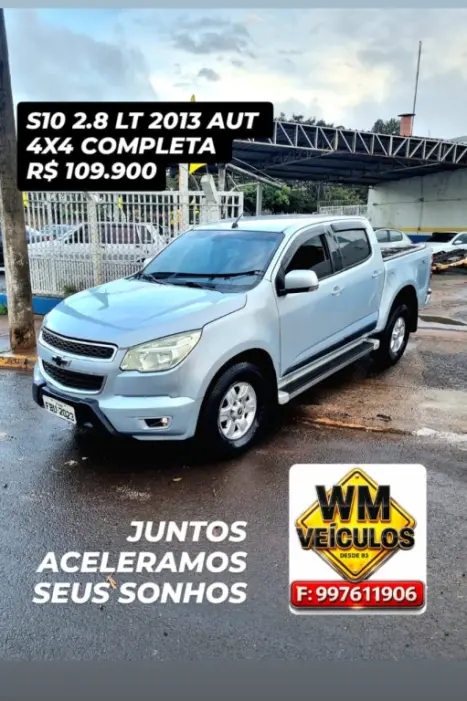 CHEVROLET S10 2.8 16V LT CABINE DUPLA 4X4 TURBO DIESEL AUTOMÁTICO, Foto 1