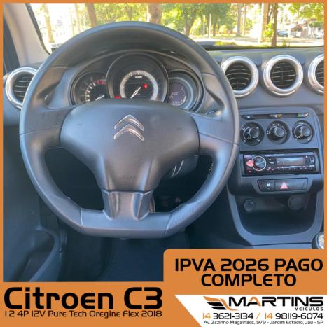 CITROEN C3 1.2 4P 12V PURE TECH OREGINE FLEX, Foto 4