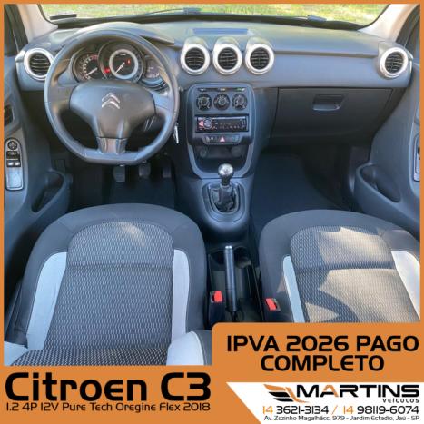 CITROEN C3 1.2 4P 12V PURE TECH OREGINE FLEX, Foto 5