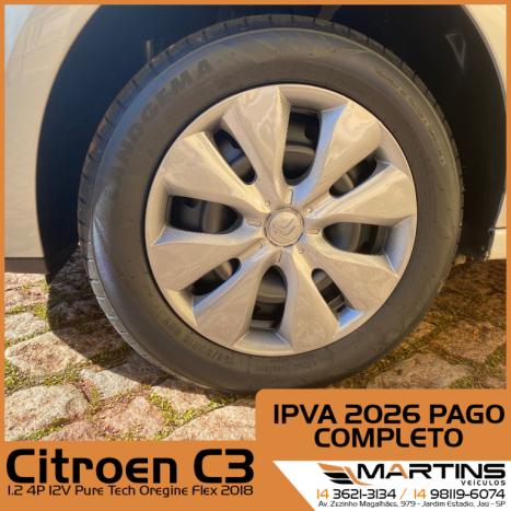 CITROEN C3 1.2 4P 12V PURE TECH OREGINE FLEX, Foto 8