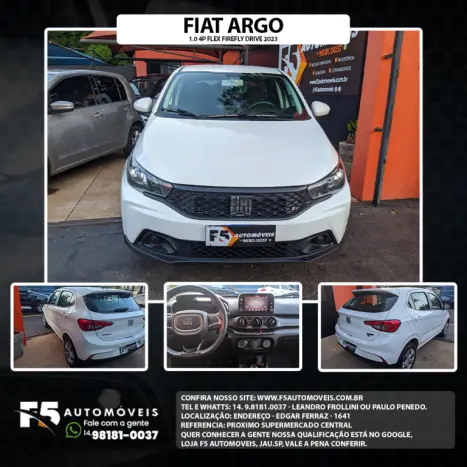 FIAT Argo 1.0 4P FLEX FIREFLY DRIVE, Foto 1 FIAT Argo 1.0 4P FLEX FIREFLY DRIVE, Foto 1