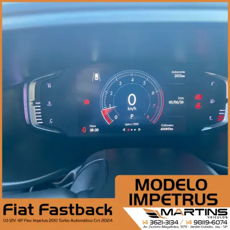 FIAT Fastback 1.0 12V 4P FLEX IMPETUS 200 TURBO AUTOM�TICO CVT, Foto 2