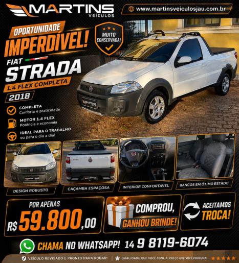 FIAT Strada 1.4 FLEX HARD WORKING CABINE SIMPLES, Foto 1