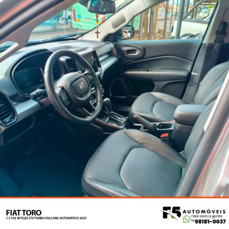 FIAT Toro 1.3 16V 4P FLEX 270 TURBO VOLCANO AUTOMÁTICO, Foto 7