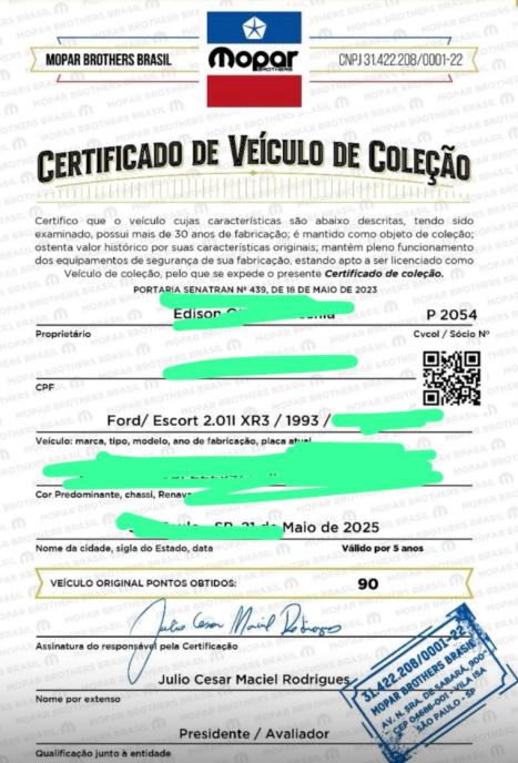 FORD Escort 2.0 XR3 CONVERSVEL, Foto 16