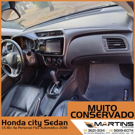 HONDA City Sedan 1.5 16V 4P PERSONAL FLEX AUTOMTICO, Foto 2