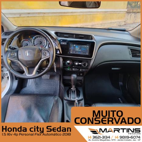 HONDA City Sedan 1.5 16V 4P PERSONAL FLEX AUTOMTICO, Foto 3