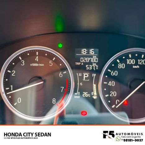 HONDA City Sedan 1.5 16V 4P EX FLEX AUTOM�TICO, Foto 5