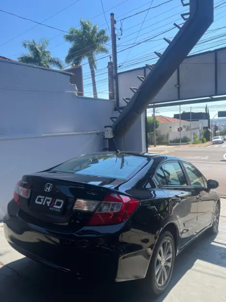 HONDA Civic 1.8 16V 4P FLEX LXL AUTOM�TICO, Foto 4