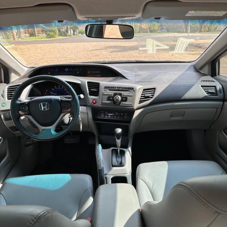 HONDA Civic 1.8 16V 4P FLEX LXS AUTOM�TICO, Foto 2