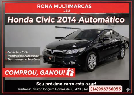 HONDA Civic 2.0 16V 4P FLEX LXR AUTOMÁTICO, Foto 1 HONDA Civic 2.0 16V 4P FLEX LXR AUTOMÁTICO, Foto 1