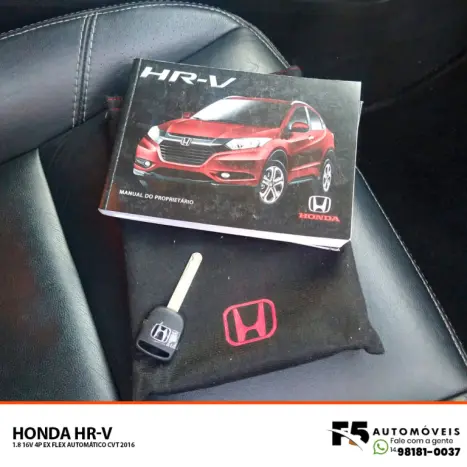 HONDA HR-V 1.8 16V 4P EX FLEX AUTOMTICO CVT, Foto 12