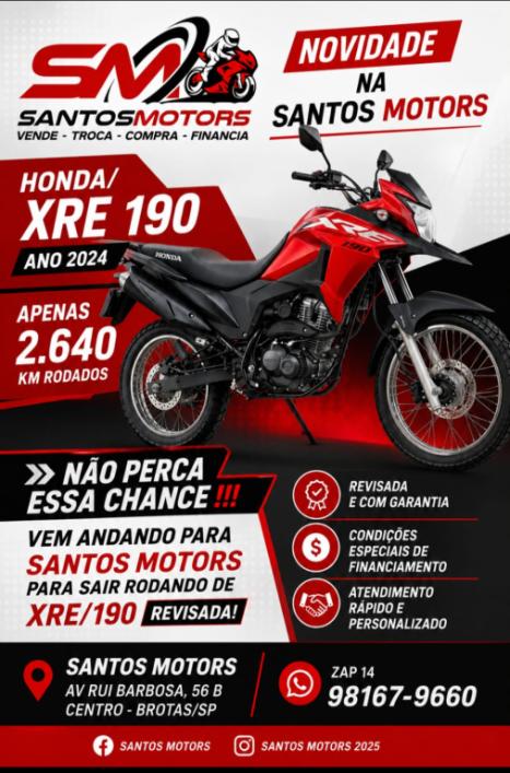 HONDA XRE 190 ABS, Foto 1