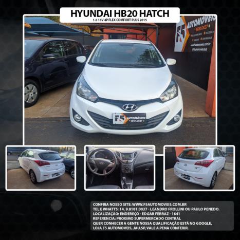 HYUNDAI HB 20 Hatch 1.6 16V 4P FLEX COMFORT PLUS, Foto 1 HYUNDAI HB 20 Hatch 1.6 16V 4P FLEX COMFORT PLUS, Foto 1