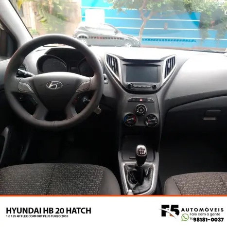 HYUNDAI HB 20 Hatch 1.0 12V 4P FLEX TGDI TURBO COMFORT PLUS, Foto 7 HYUNDAI HB 20 Hatch 1.0 12V 4P FLEX TGDI TURBO COMFORT PLUS, Foto 7