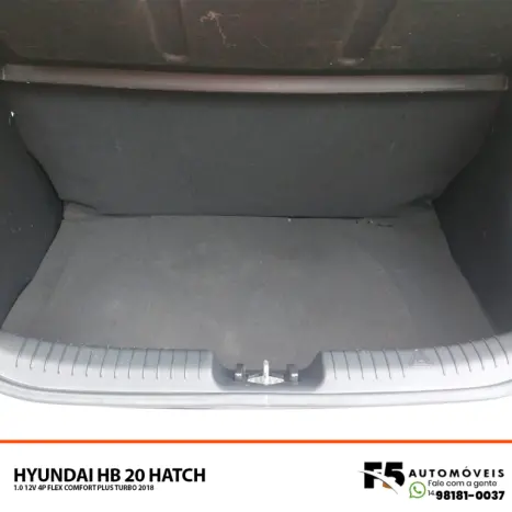 HYUNDAI HB 20 Hatch 1.0 12V 4P FLEX TGDI TURBO COMFORT PLUS, Foto 8 HYUNDAI HB 20 Hatch 1.0 12V 4P FLEX TGDI TURBO COMFORT PLUS, Foto 8