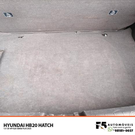 HYUNDAI HB 20 Hatch 1.0 12V 4P FLEX SENSE PLUS, Foto 8