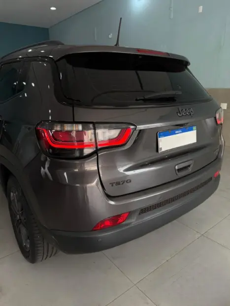 JEEP Compass 1.3 16V 4P FLEX LONGITUDE 80 ANOS T270 TURBO AUTOM�TICO, Foto 8