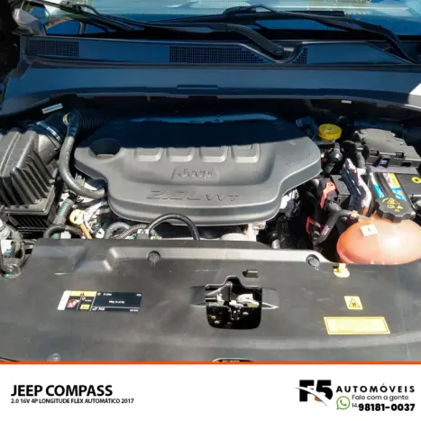 JEEP Compass 2.0 16V 4P LONGITUDE FLEX AUTOMTICO, Foto 8