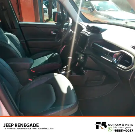 JEEP Renegade 1.3 16V 4P FLEX T270 LONGITUDE TURBO AUTOMTICO, Foto 6