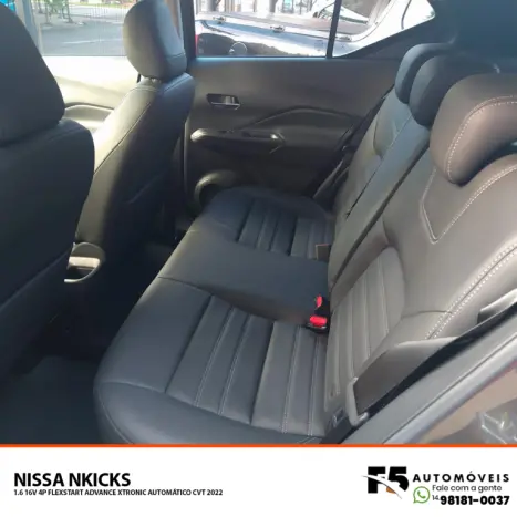 NISSAN Kicks 1.6 16V 4P FLEXSTART ADVANCE XTRONIC AUTOMTICO CVT, Foto 3