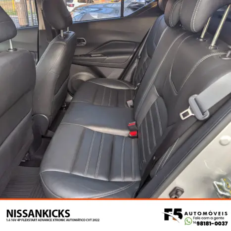 NISSAN Kicks 1.6 16V 4P FLEXSTART ADVANCE XTRONIC AUTOMTICO CVT, Foto 2