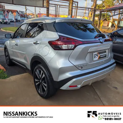 NISSAN Kicks 1.6 16V 4P FLEXSTART ADVANCE XTRONIC AUTOMTICO CVT, Foto 3