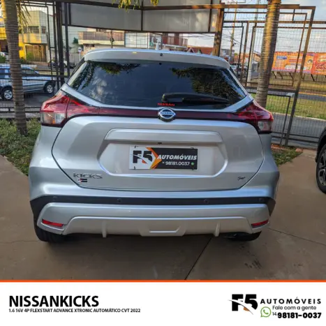 NISSAN Kicks 1.6 16V 4P FLEXSTART ADVANCE XTRONIC AUTOMTICO CVT, Foto 7