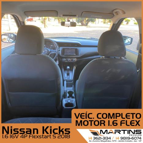 NISSAN Kicks 1.6 16V 4P FLEXSTART S, Foto 4
