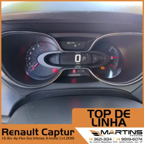 RENAULT Captur 1.6 16V 4P FLEX SCE INTENSE X-TRONIC CVT, Foto 3