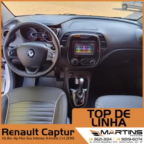 RENAULT Captur 1.6 16V 4P FLEX SCE INTENSE X-TRONIC CVT, Foto 6